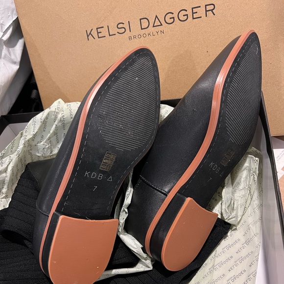 Kelsi Dagger OTK Sock Boot NWT Black 7 - Picture 7 of 8